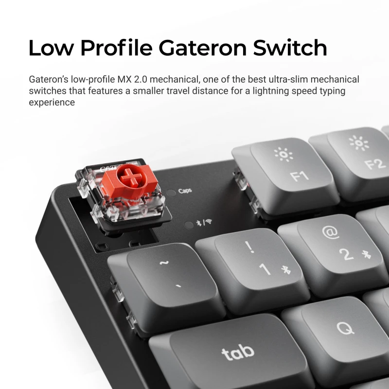 كيكرون لوحة مفاتيح K1 Max QMK/VIA Wireless Custom Mechanical Keyboard