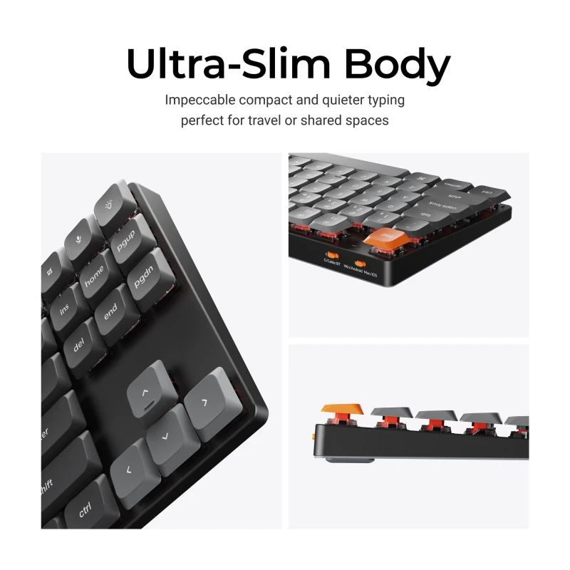 كيكرون لوحة مفاتيح K1 Max QMK/VIA Wireless Custom Mechanical Keyboard