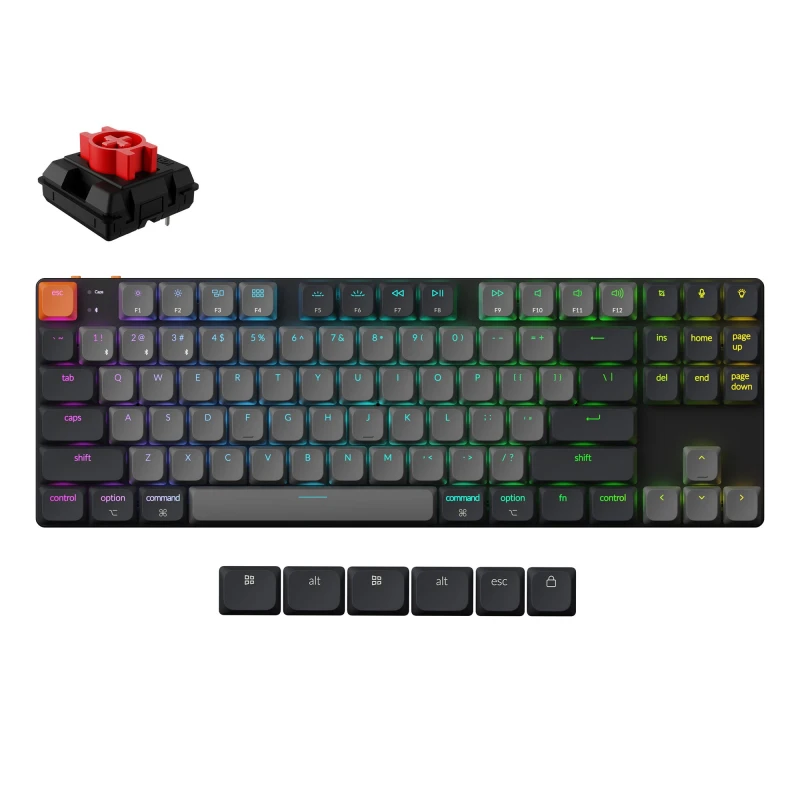 كيكرون لوحة مفاتيح K1 QMK Wireless Mechanical Keyboard