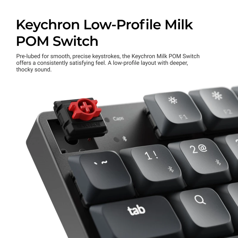 كيكرون لوحة مفاتيح K1 QMK Wireless Mechanical Keyboard