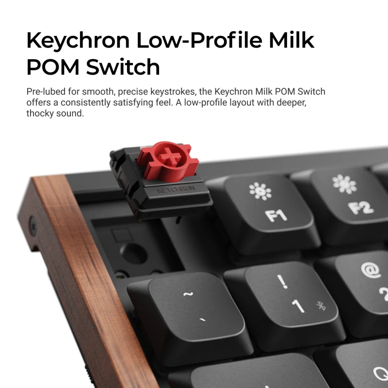 كيكرون لوحة مفاتيح ٨ ألف K1 Ultra Wireless Custom Mechanical Keyboard