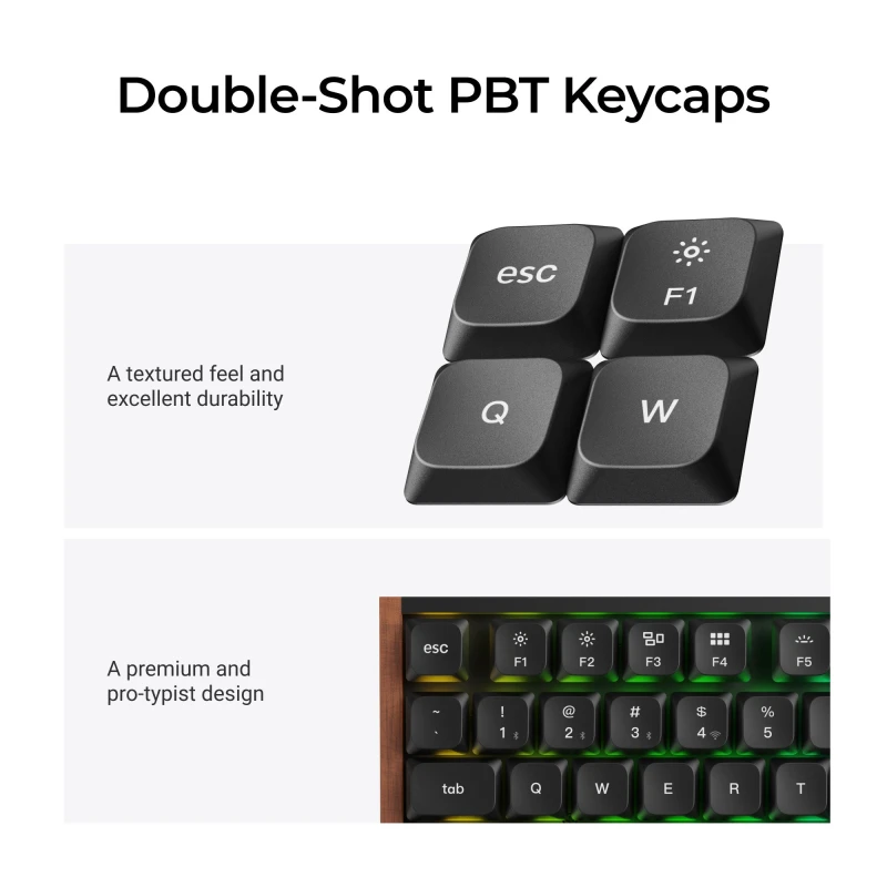 كيكرون لوحة مفاتيح ٨ ألف K1 Ultra Wireless Custom Mechanical Keyboard