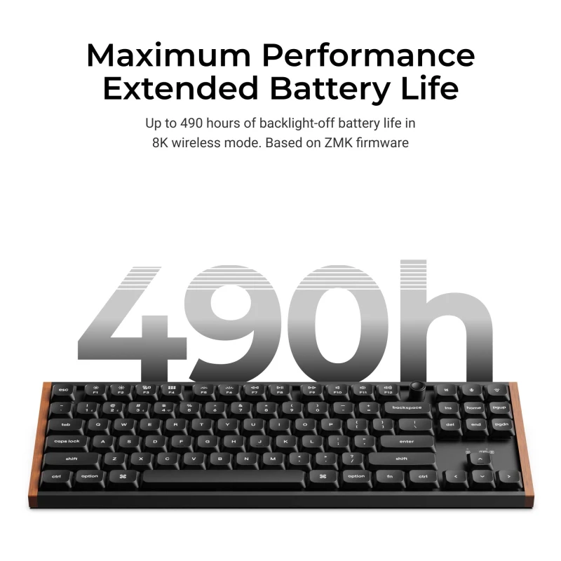 كيكرون لوحة مفاتيح ٨ ألف K1 Ultra Wireless Custom Mechanical Keyboard
