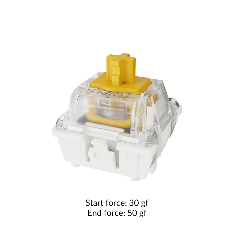 كيكرون لوحة مفاتيح Gateron Double Rail Magnetic Switch