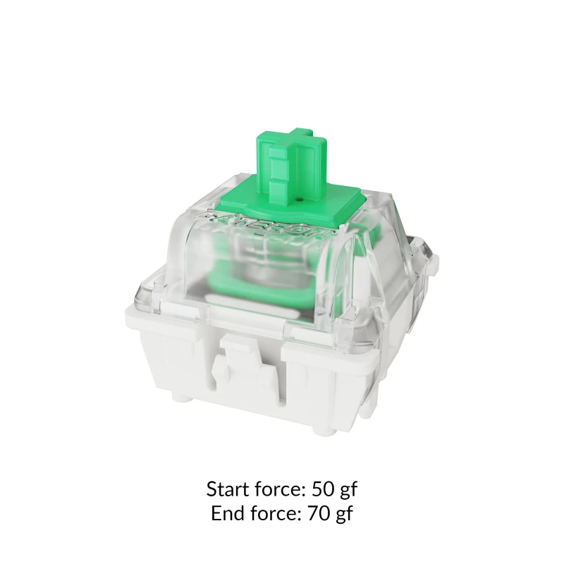 كيكرون لوحة مفاتيح Gateron Double Rail Magnetic Switch