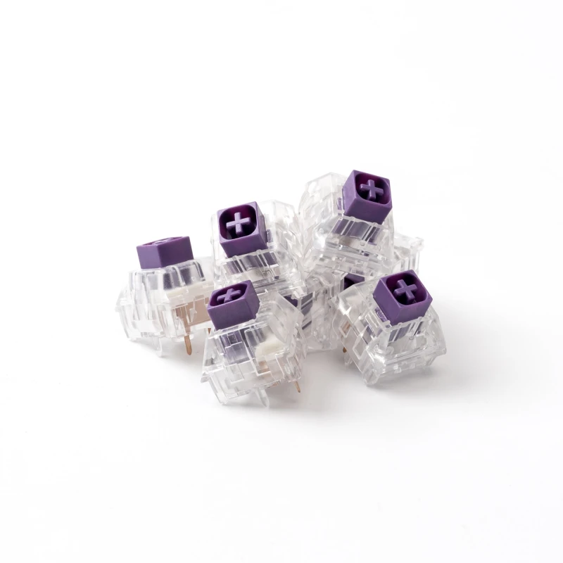 كيكرون لوحة مفاتيح Kailh Crystal Royal Box Tactile Switch