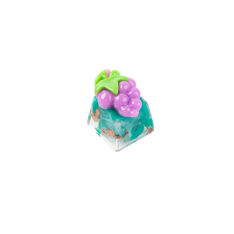 كيكرون لوحة مفاتيح Cute Fruit Resin Artisan Keycap