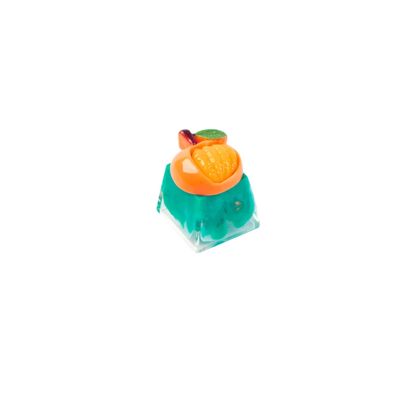 كيكرون لوحة مفاتيح Cute Fruit Resin Artisan Keycap
