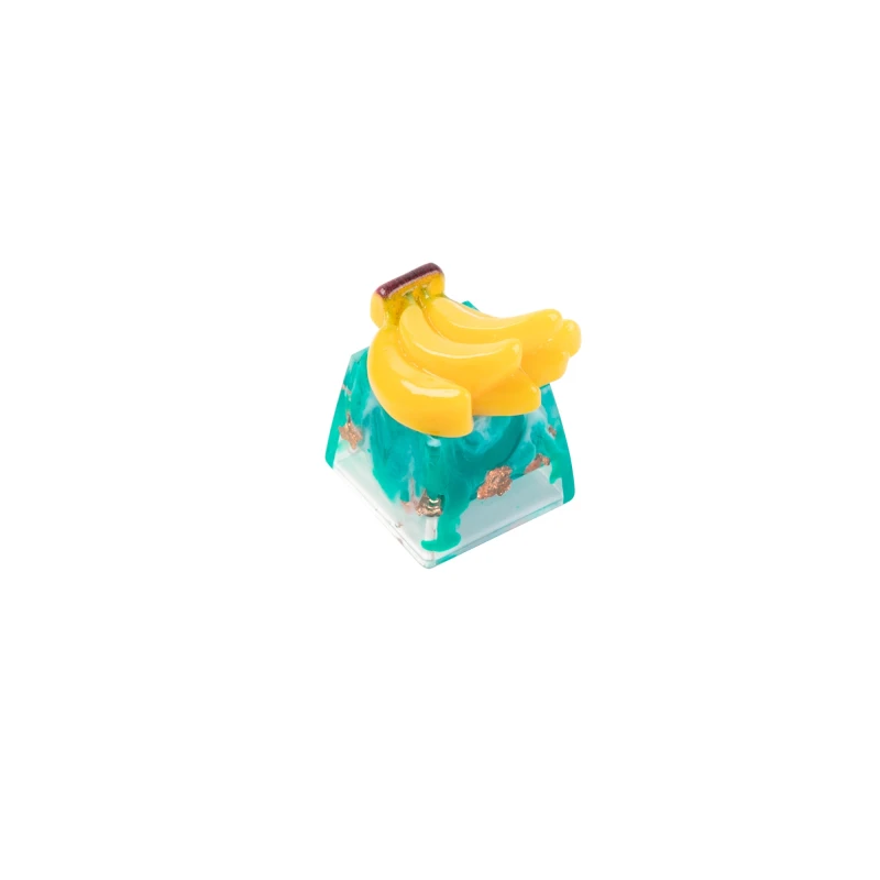 كيكرون لوحة مفاتيح Cute Fruit Resin Artisan Keycap