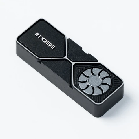 كيكرون لوحة مفاتيح Graphics Card Aluminum Alloy Artisan Keycap