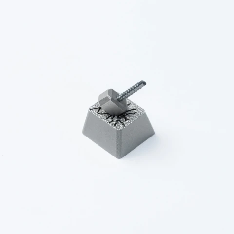 كيكرون لوحة مفاتيح Hammer Aluminum Alloy Artisan Keycap