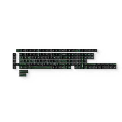 كيكرون لوحة مفاتيح Binary Cherry Profile Dye Sub PBT Full Keycap