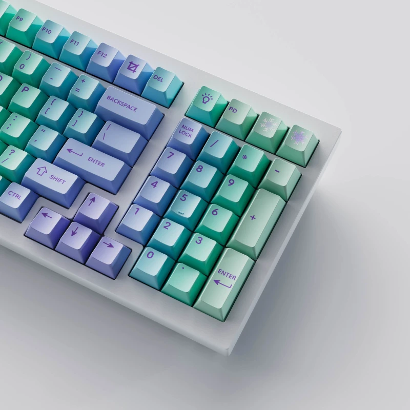 Cloud and Snow - Cherry Profile Dye-Sub PBT Full Keycap Set