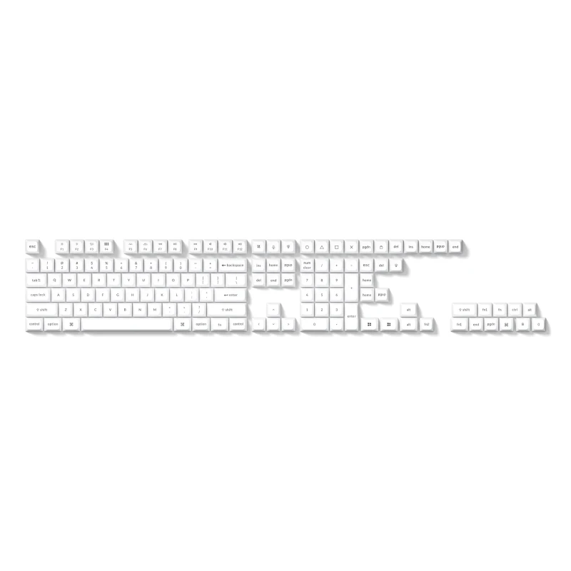 كيكرون لوحة مفاتيح Double Shot KSA PBT Keycap Full Keycap