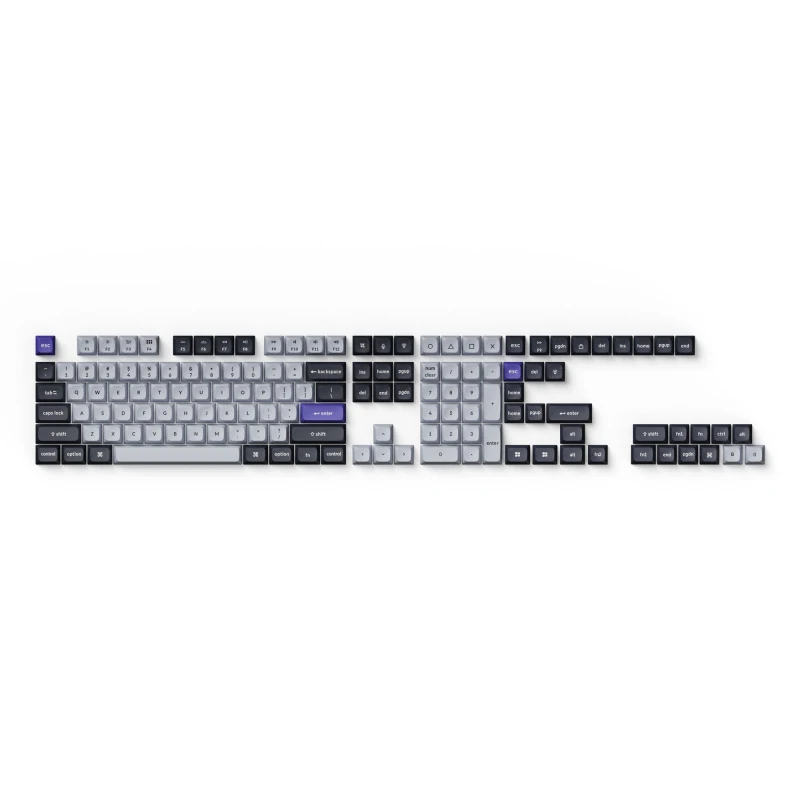 كيكرون لوحة مفاتيح Double Shot KSA PBT Keycap Full Keycap