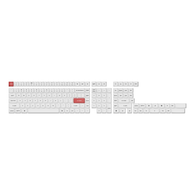 كيكرون لوحة مفاتيح Double Shot PBT OSA Full Keycap