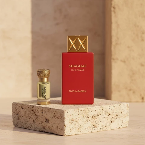SHAGHAF OUD AHMAR PERFUME + OIL