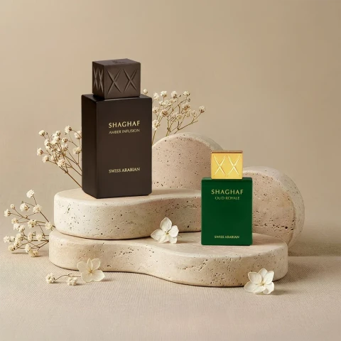 SHAGHAF AMBER INFUSION 75 ML + SHAGHAF OUD ROYALE 25 ML