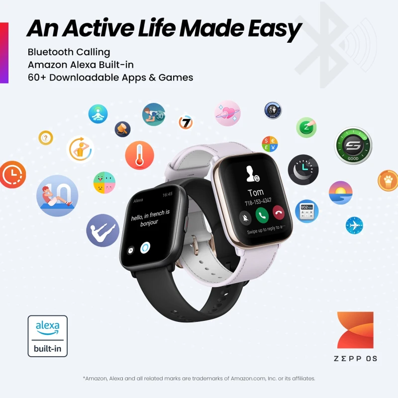 أمازفيت ساعة ذكية Active