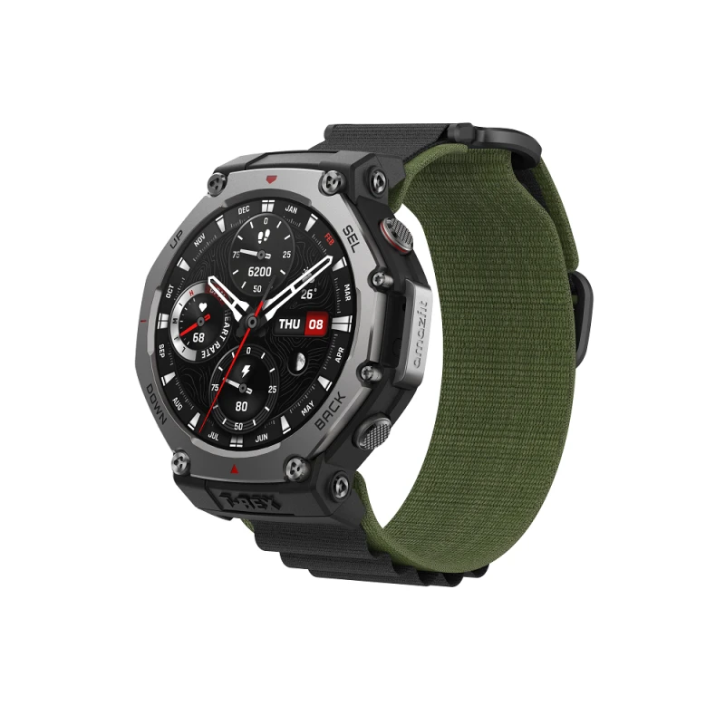 أمازفيت ساعة ذكية T Rex 3 Strap