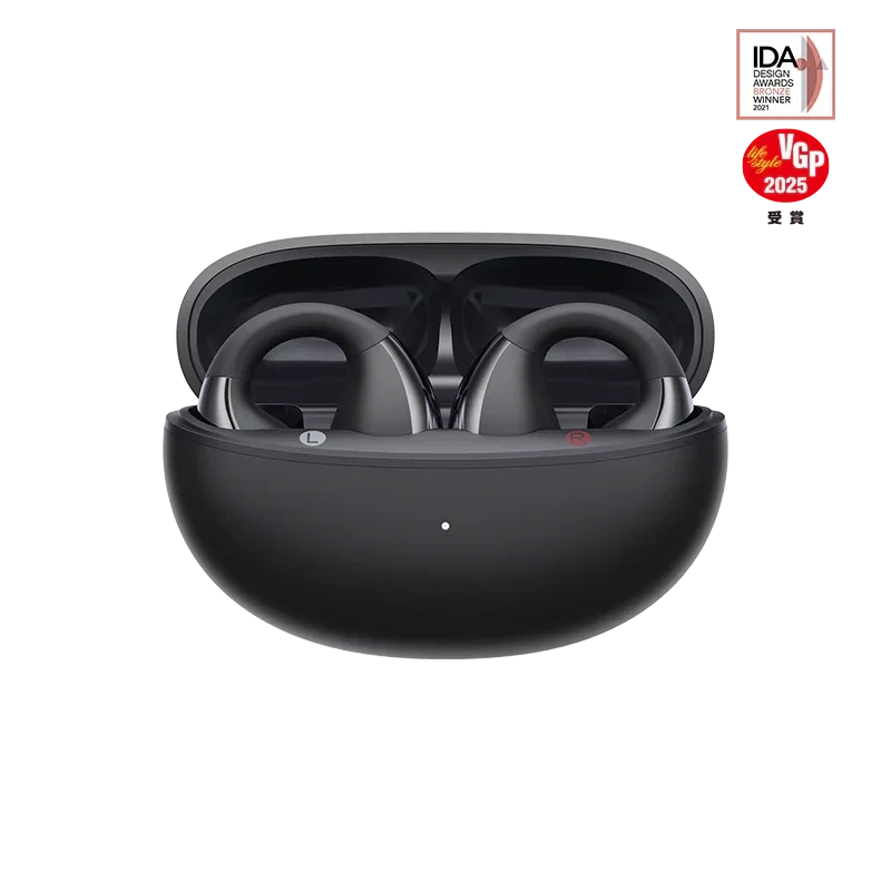 QCY Crossky C30 Open-Ear Clip Earbuds ,25 Hours of Playtime