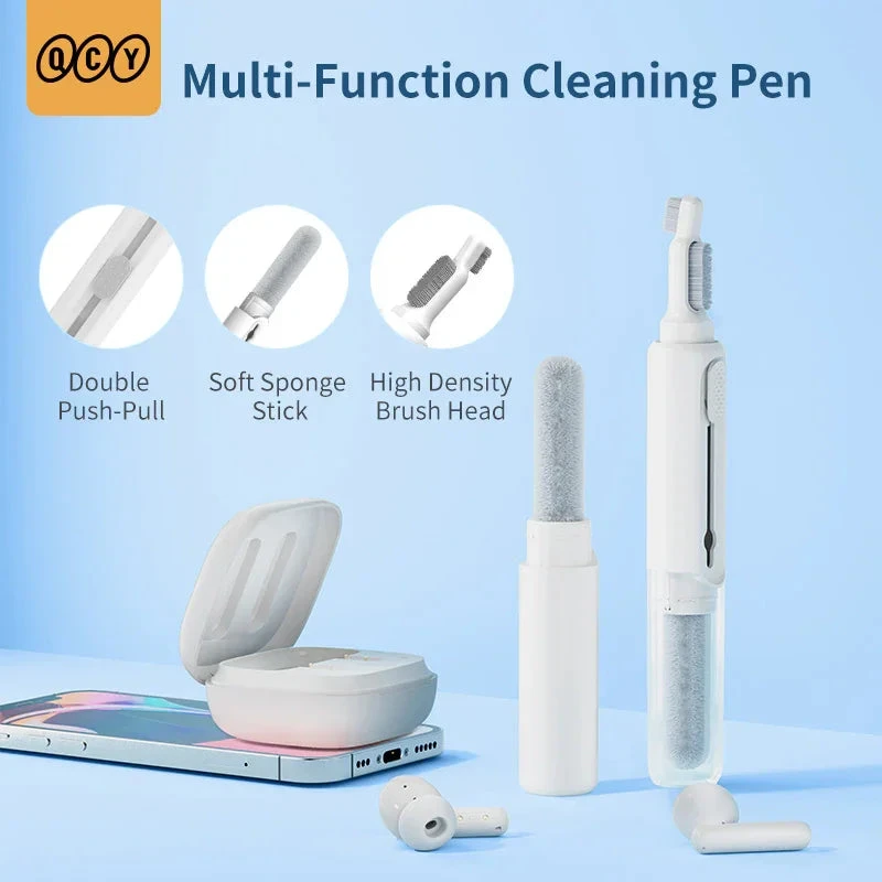 كيو سي واي سماعات لاسلكية Cleaning Pen Retractable Dual Tip