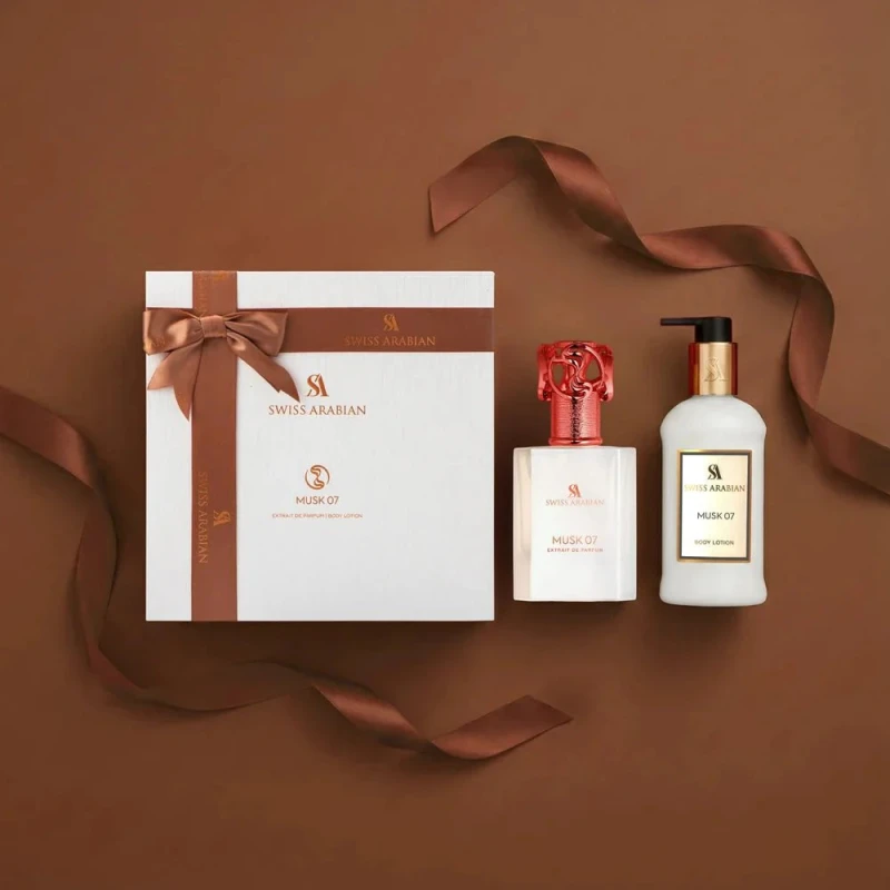سويس أرابيان عطر Musk 07 EDP + Body Lotion