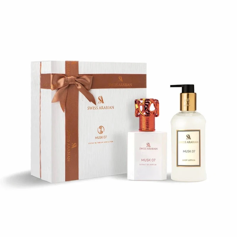 سويس أرابيان عطر Musk 07 EDP + Body Lotion