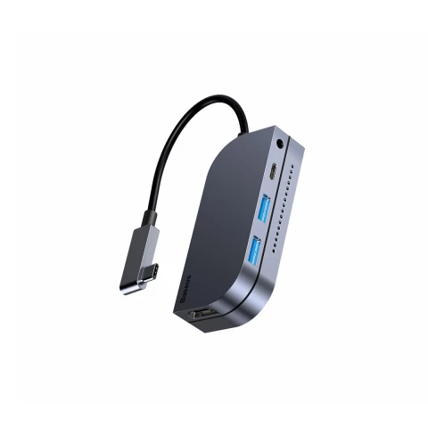 باسيوس شاحن سيارة 6 in 1 USB C Hub