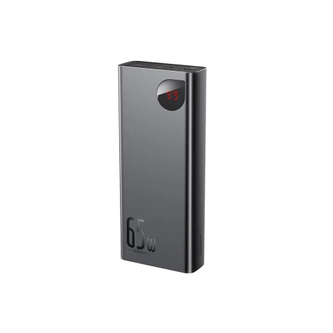 باسيوس باور بانك ٢٠٠٠٠ مللي أمبير ٦٥ واط Adaman Metal Digital Display