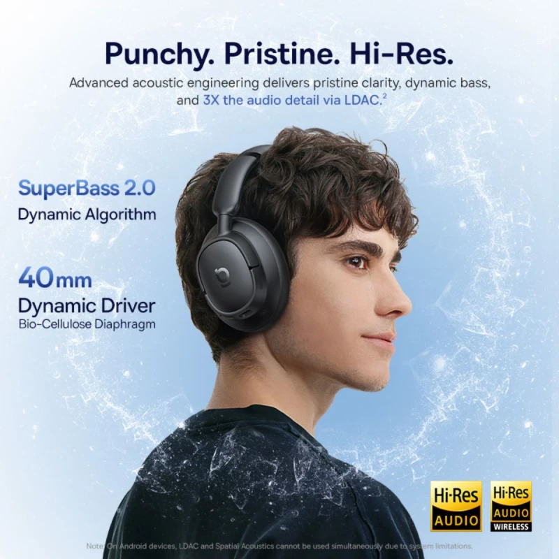 Baseus Bass BH1 NC Wireless Noise Cancelling Headphones
