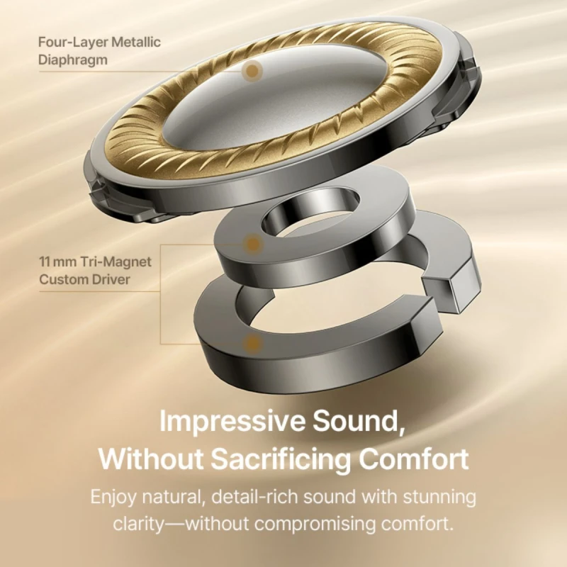 باسيوس سماعات لاسلكية Bowie MC2 Open Ear True Wireless