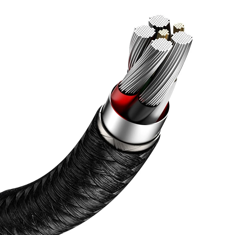 باسيوس كابل ١٠٠ واط Cafule USB C to USB C 6.6 ft