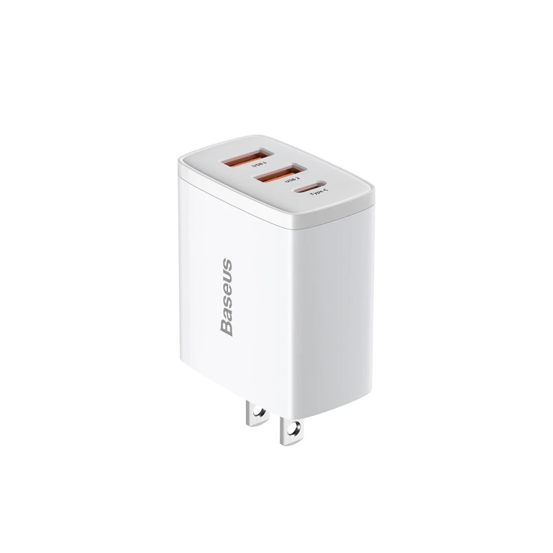 باسيوس شاحن ٣٠ واط Compact 3 ports Fast