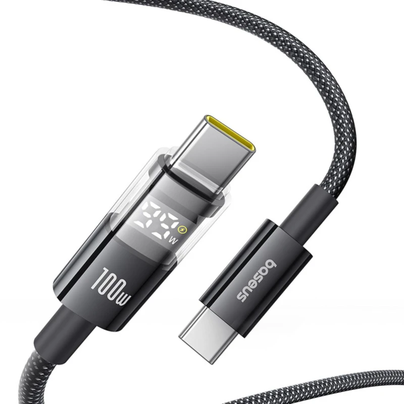 باسيوس كابل ١٠٠ واط Display 2 Fast Data USB C to USB C