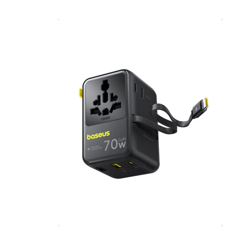 Baseus EnerCore CG11 Universal Travel Adapter 2AC+2U+2C 70W