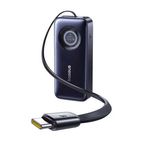 باسيوس باور بانك ٢٠٠٠٠ مللي أمبير ٦٧ واط EnerCore CR11 Retractable
