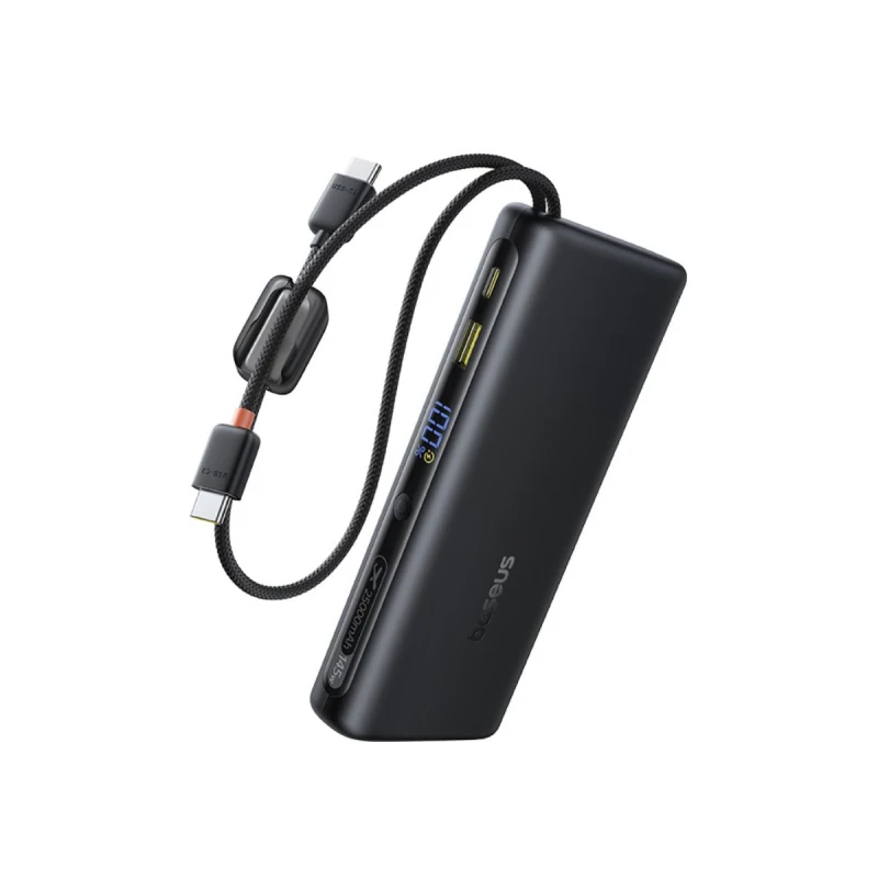 باسيوس باور بانك ٢٥٠٠٠ مللي أمبير ١٤٥ واط EnerFill FC41 Cables