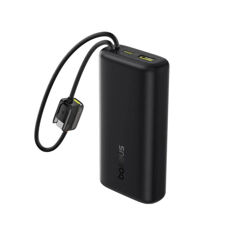 Baseus EnerFill FC41 Power Bank with Dual Built-in Cables 10000mAh 67W
