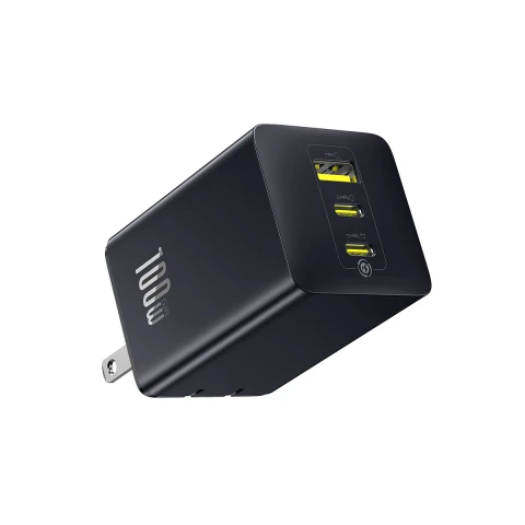 باسيوس شاحن ١٠٠ واط EnerFill FE11 3 Port USB C Fast