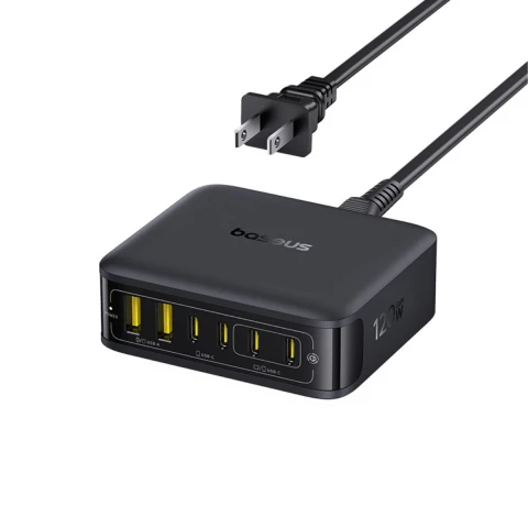 باسيوس شاحن ١٢٠ واط EnerFill FH21 Desktop Station 4C+2U