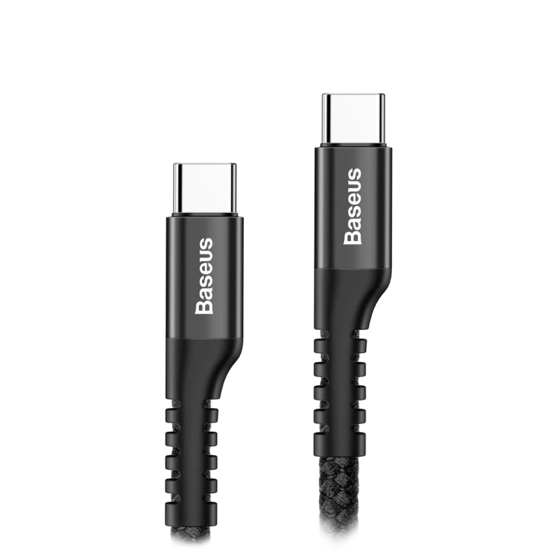 باسيوس كابل Fish Eye USB C Spring 2A 3.3 ft