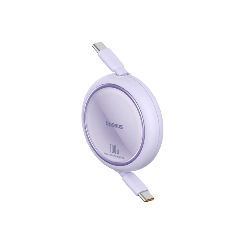 باسيوس كابل ١٠٠ واط Free2Pull Retractable USB C