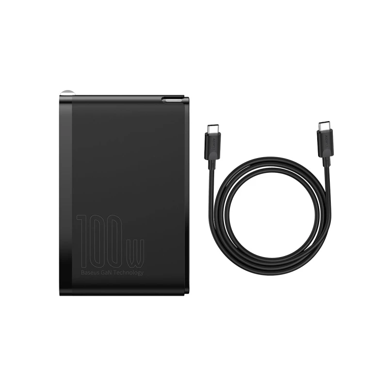 باسيوس شاحن ١٠٠ واط GaN2 4 Ports Fast