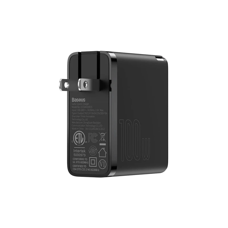 باسيوس شاحن ١٠٠ واط GaN2 USB C Fast