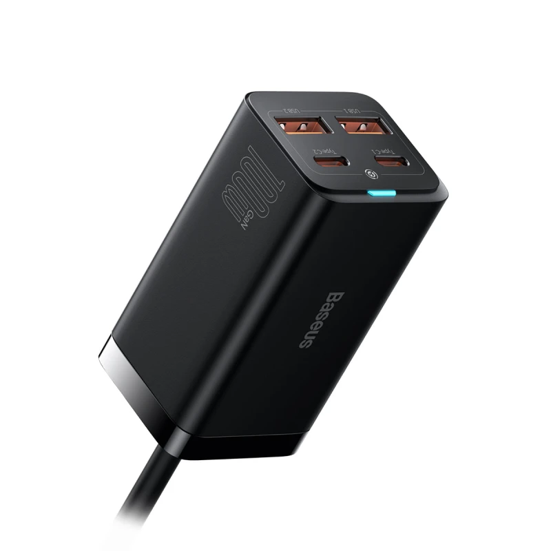 باسيوس شاحن ١٠٠ واط GaN3 Pro 4 Ports Desktop