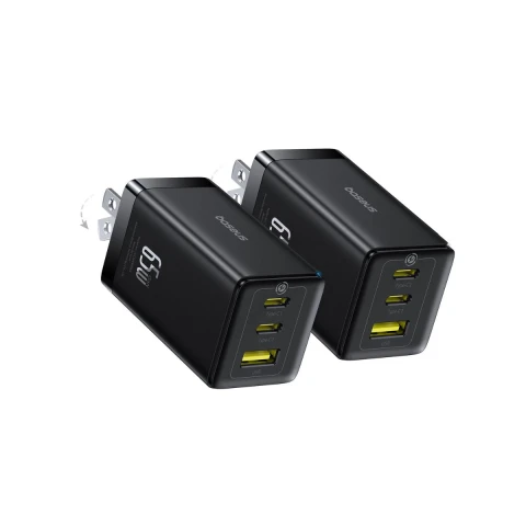 باسيوس شاحن ٦٥ واط GaN5 Pro 2 Fast 2C+U
