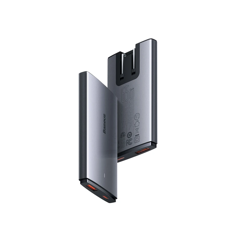باسيوس شاحن ٦٥ واط GaN5 Pro Flat USB C Wall