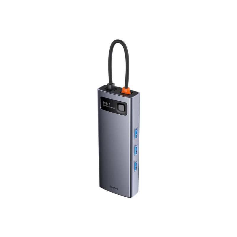 باسيوس شاحن سيارة Joystar 9 in 1 USB C Hub