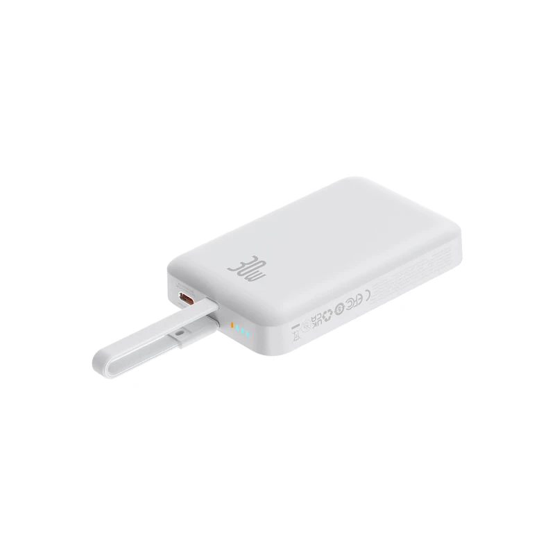 Baseus Magnetic Power Bank 30W 10000mAh With Built-in USB-C Cable